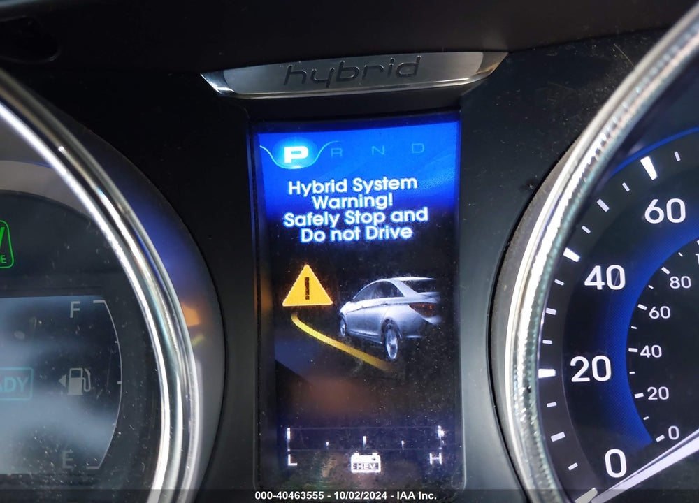 2012 HYUNDAI SONATA HYBRID VIN: KMHEC4A49CA054252