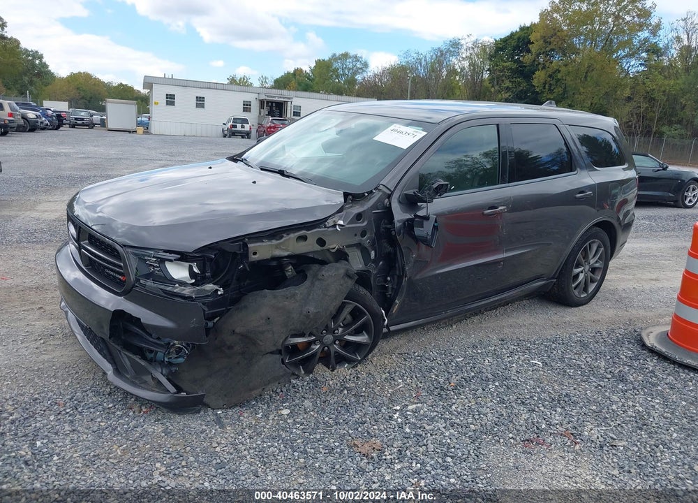 2017 DODGE DURANGO GT AWD VIN: 1C4RDJDGXHC719291