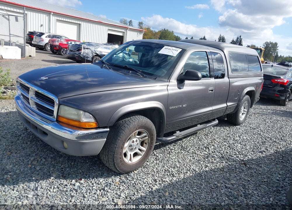 2002 DODGE DAKOTA SLT VIN: 1B7GL42X12S722544