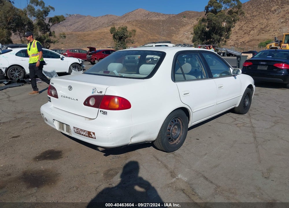 2002 TOYOTA COROLLA LE VIN: 1NXBR12E92Z623217