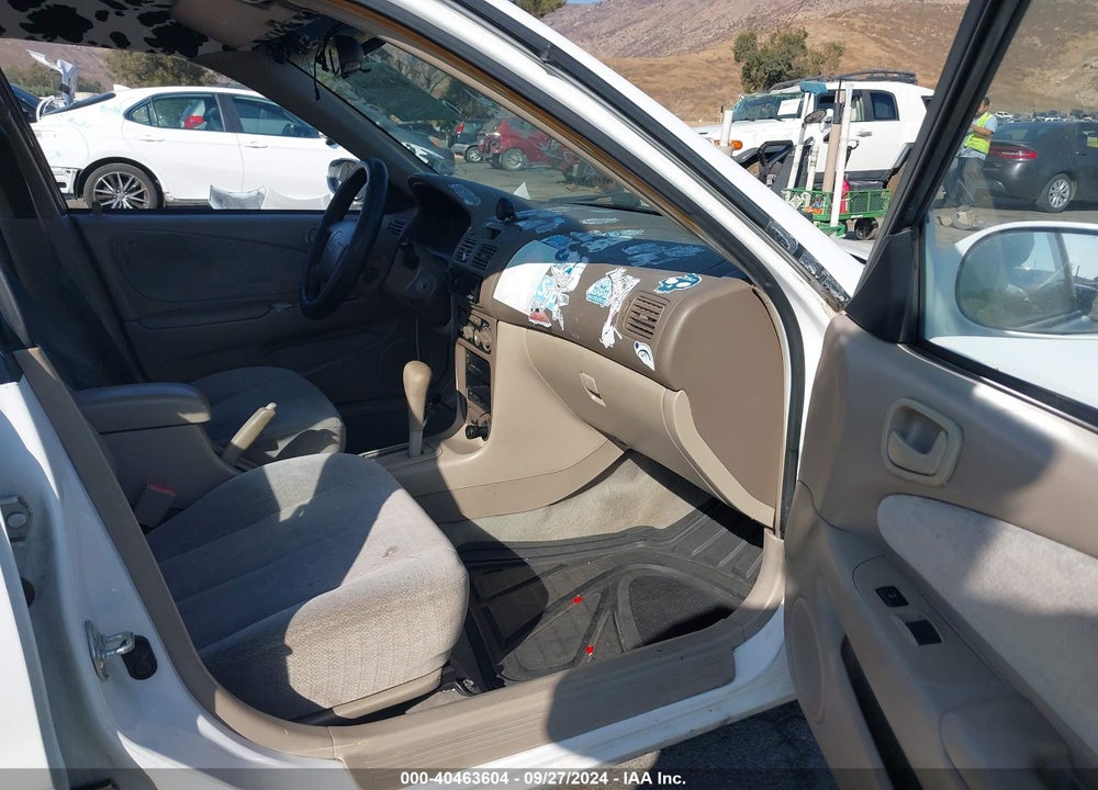 2002 TOYOTA COROLLA LE VIN: 1NXBR12E92Z623217