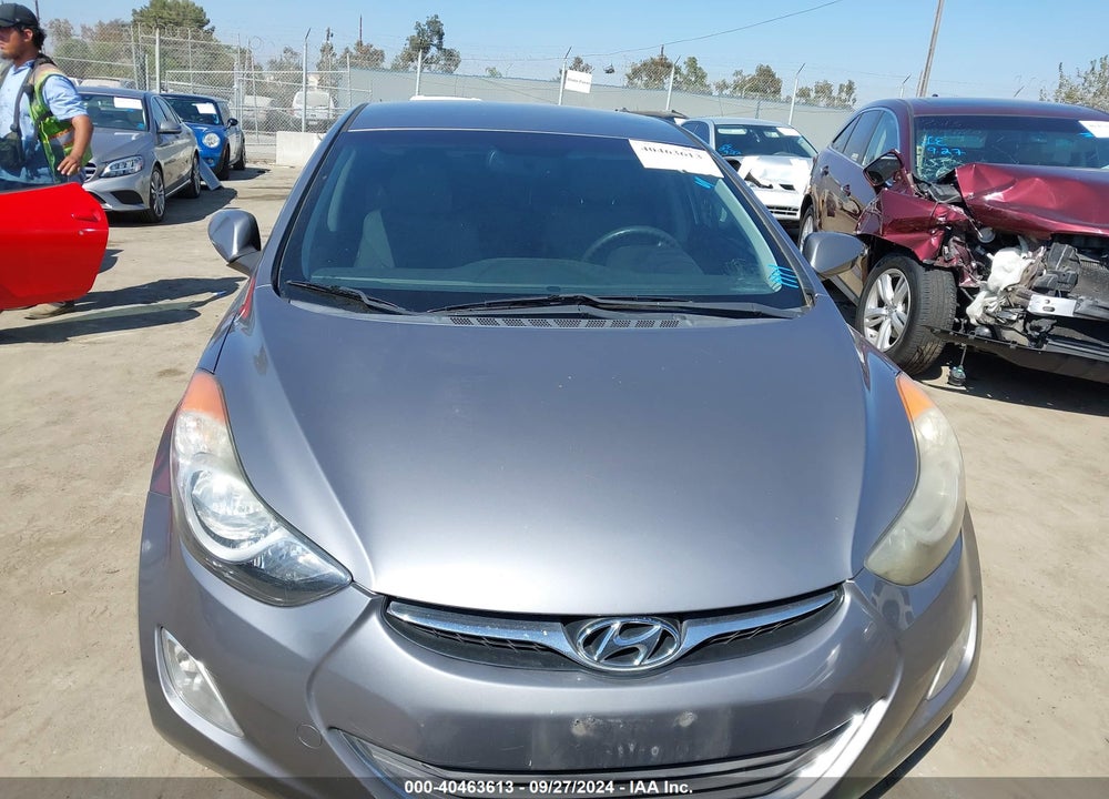 2012 HYUNDAI ELANTRA GLS VIN: 5NPDH4AE5CH090121