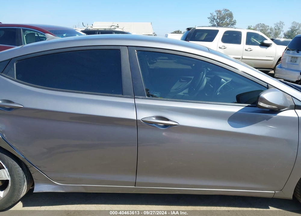 2012 HYUNDAI ELANTRA GLS VIN: 5NPDH4AE5CH090121