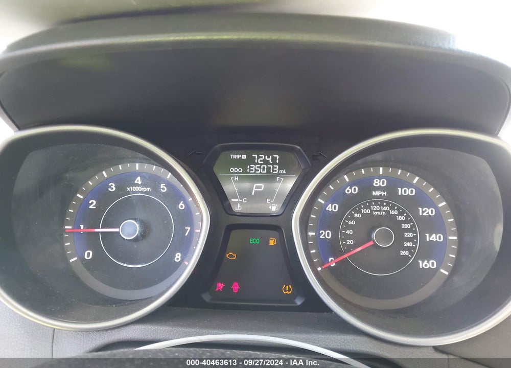 2012 HYUNDAI ELANTRA GLS VIN: 5NPDH4AE5CH090121