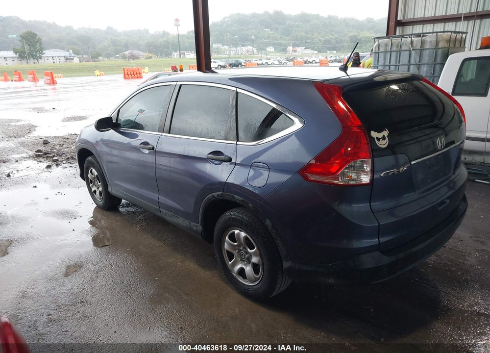 2013 HONDA CR-V LX VIN: 2HKRM4H39DH650004