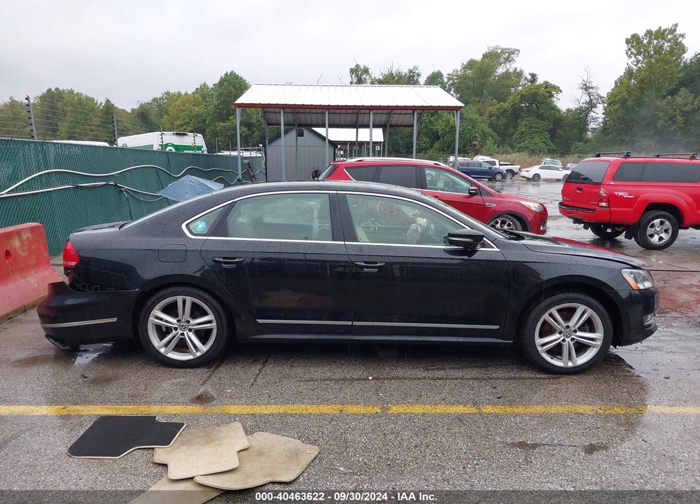 2014 VOLKSWAGEN PASSAT 2.0L TDI SE VIN: 1VWBN7A33EC032973