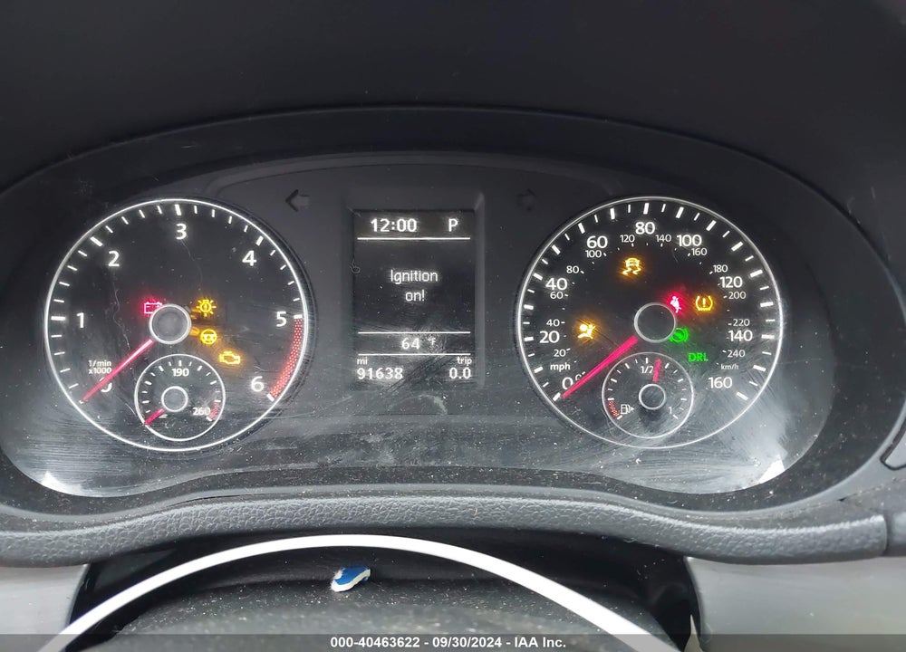 2014 VOLKSWAGEN PASSAT 2.0L TDI SE VIN: 1VWBN7A33EC032973