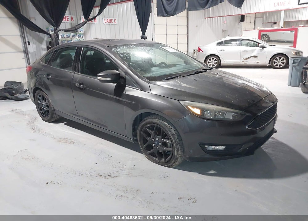 2016 FORD FOCUS SE VIN: 1FADP3F27GL340722