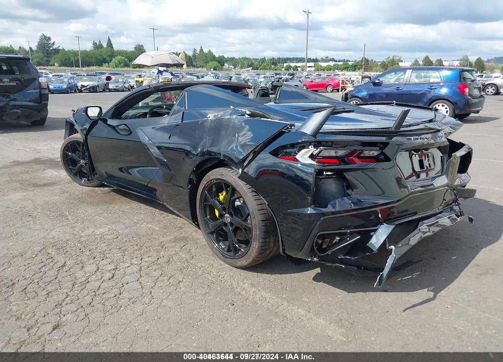 2022 CHEVROLET CORVETTE STINGRAY RWD 3LT VIN: 1G1YC3D41N5102547