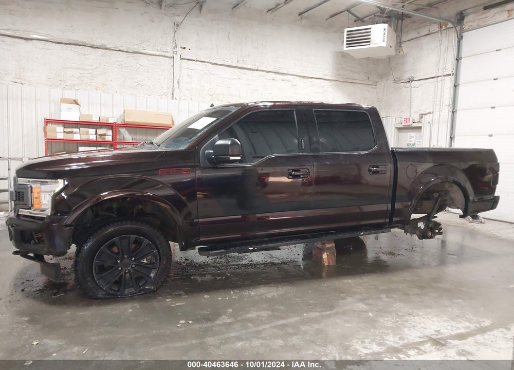 2019 FORD F150 SUPERCREW VIN: 1FTEW1E51KFA35497
