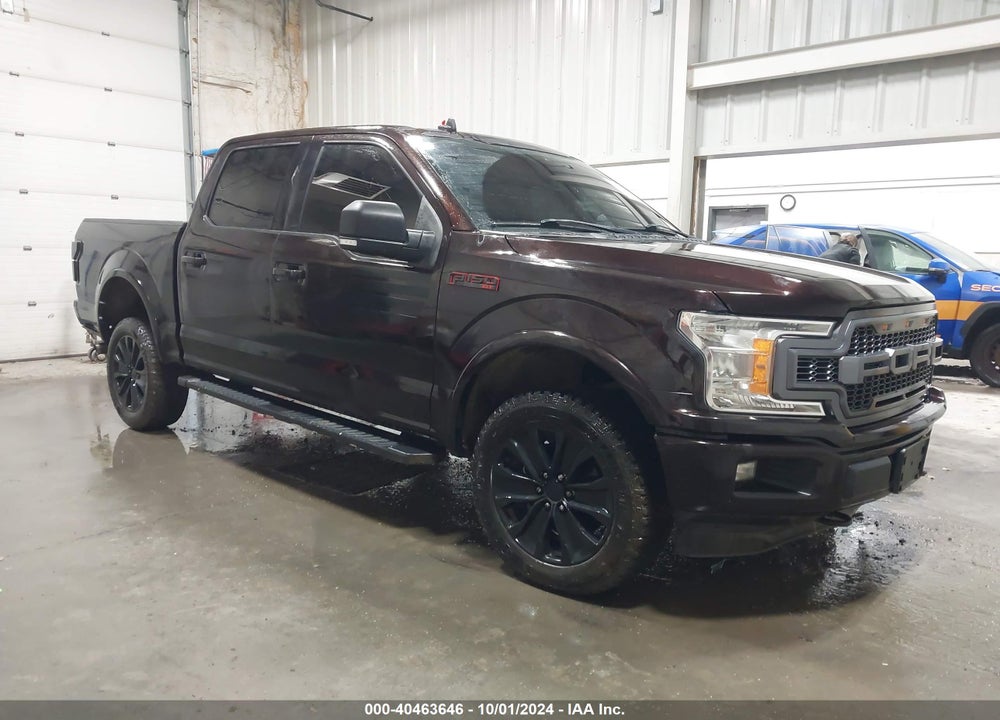 2019 FORD F150 SUPERCREW VIN: 1FTEW1E51KFA35497