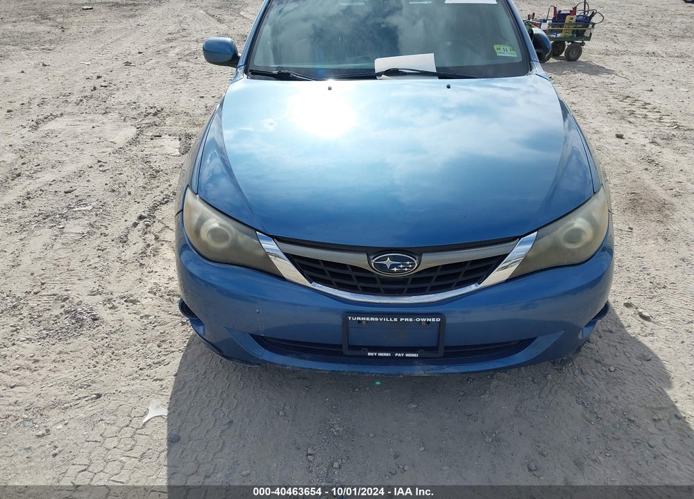 2009 SUBARU IMPREZA 2.5I VIN: JF1GH61619H812828
