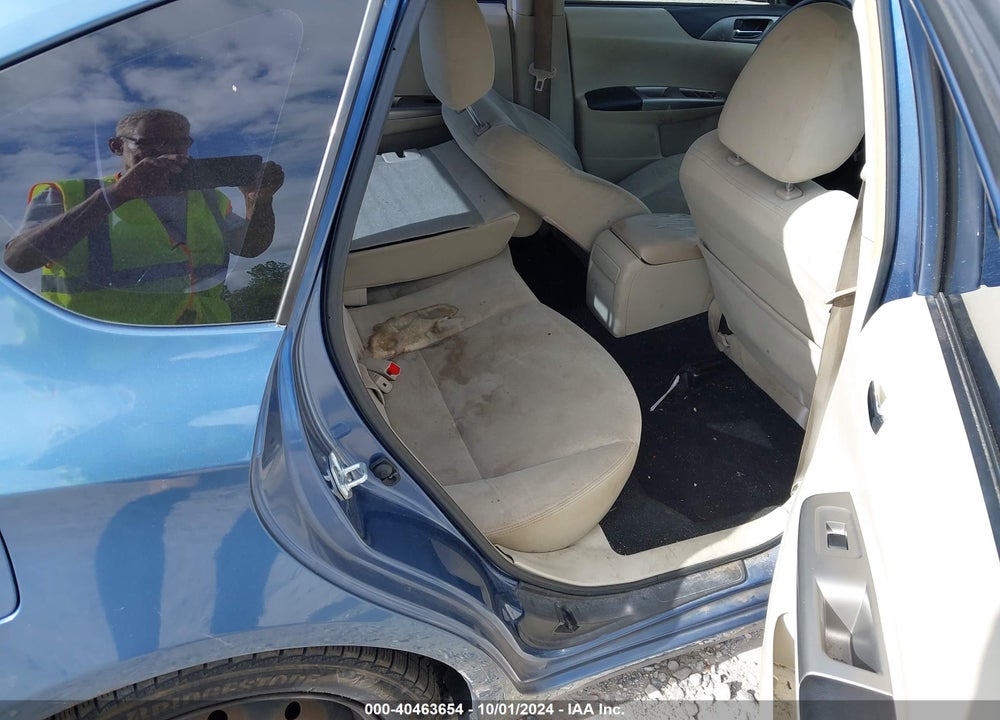 2009 SUBARU IMPREZA 2.5I VIN: JF1GH61619H812828