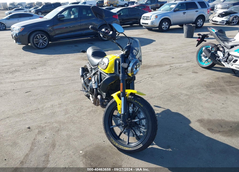 2020 DUCATI SCRAMBLER DESERT SLED VIN: ML0KAFPM1LT002778