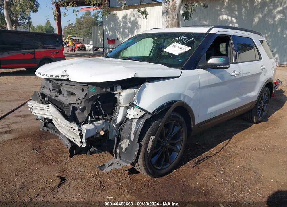 2017 FORD EXPLORER XLT VIN: 1FM5K7D89HGB79601