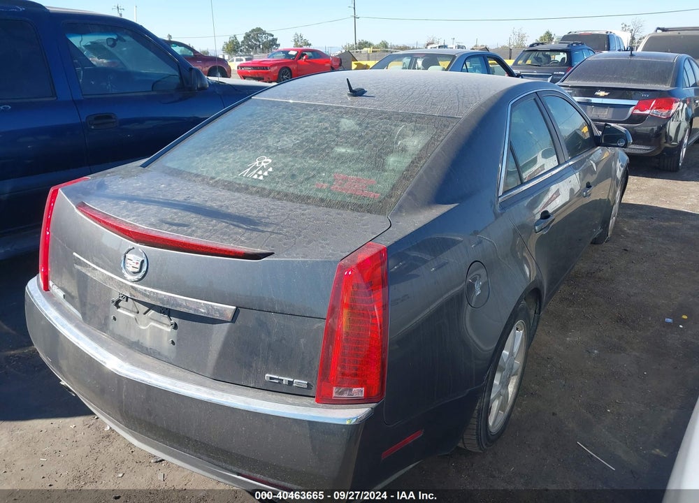 2008 CADILLAC CTS STANDARD VIN: 1G6DR57V680207965