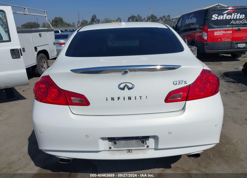 2012 INFINITI G37X VIN: JN1CV6AR9CM683024