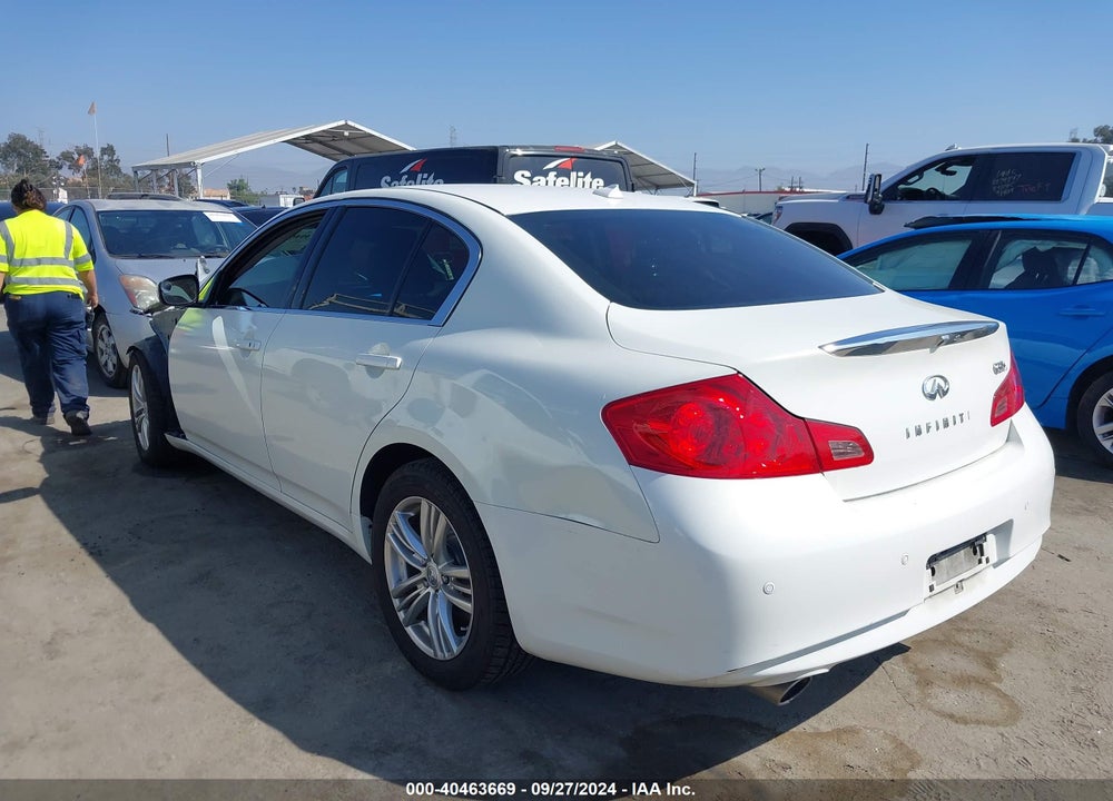 2012 INFINITI G37X VIN: JN1CV6AR9CM683024
