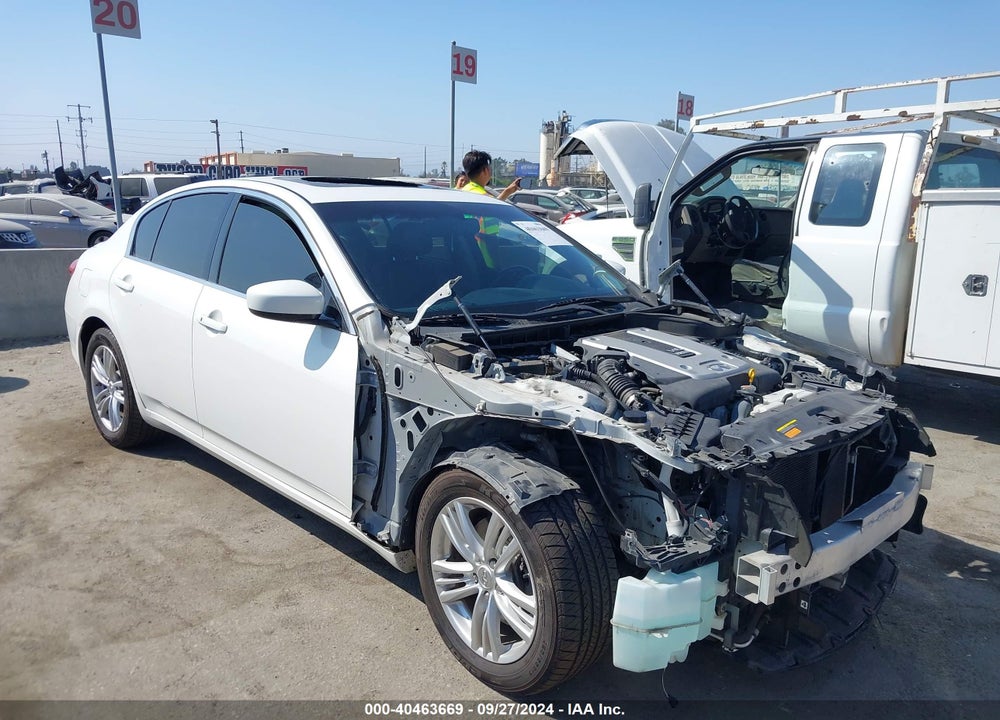 2012 INFINITI G37X VIN: JN1CV6AR9CM683024