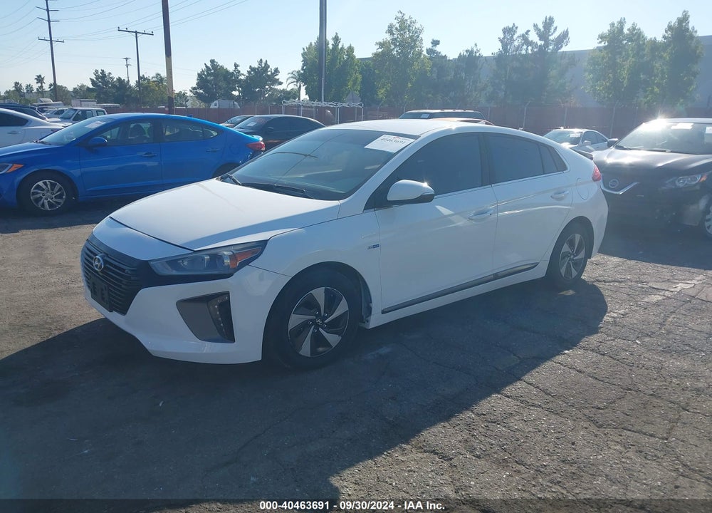 2017 HYUNDAI IONIQ HYBRID SEL VIN: KMHC75LC5HU046693