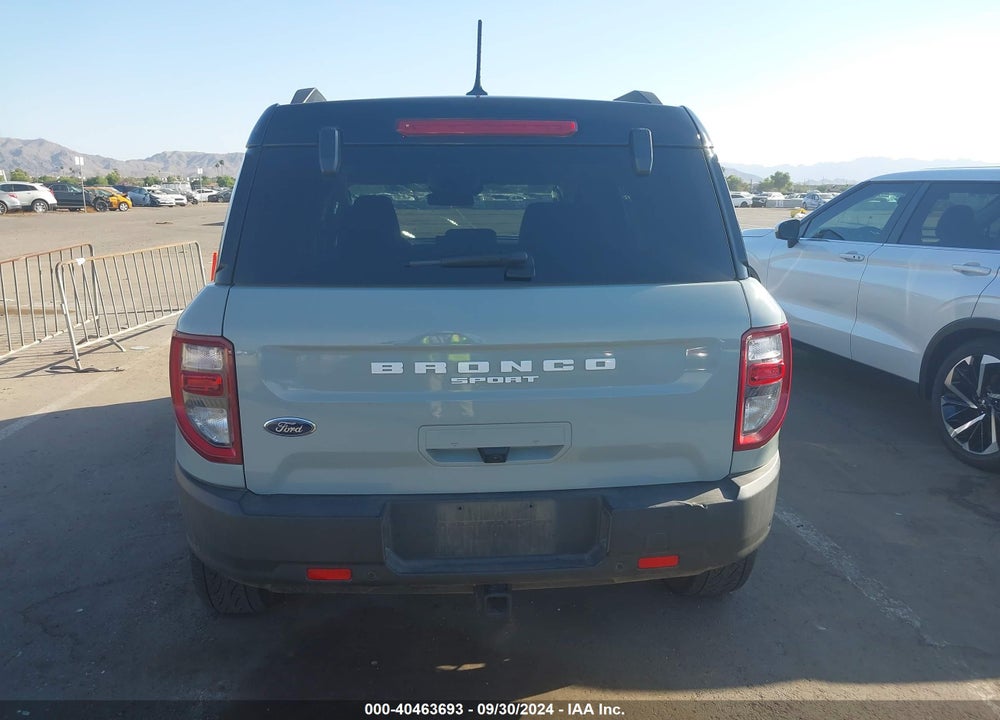 2023 FORD BRONCO SPORT BADLANDS VIN: 3FMCR9D99PRD01078