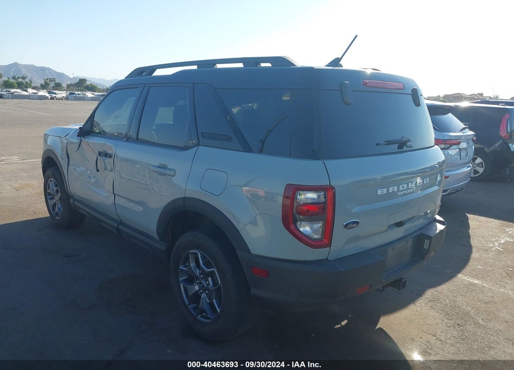 2023 FORD BRONCO SPORT BADLANDS VIN: 3FMCR9D99PRD01078