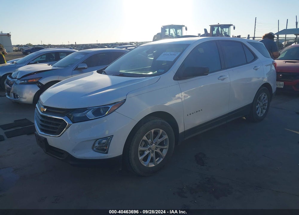 2021 CHEVROLET EQUINOX FWD LS VIN: 3GNAXHEV8MS124011