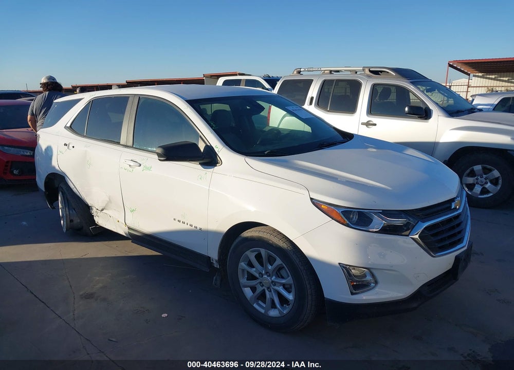 2021 CHEVROLET EQUINOX FWD LS VIN: 3GNAXHEV8MS124011