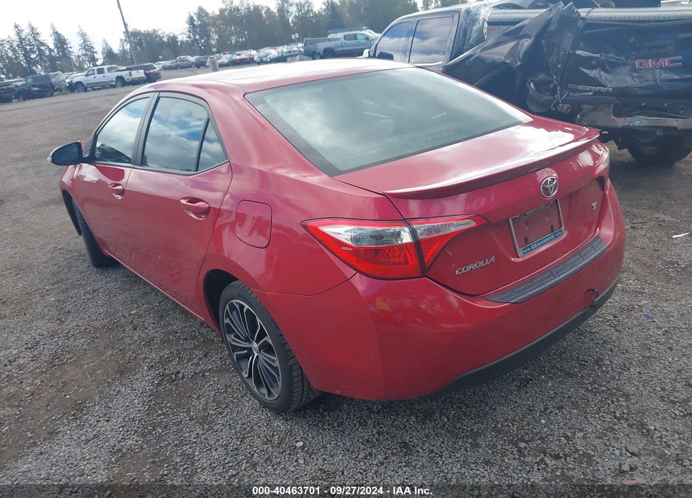 2014 TOYOTA COROLLA S PLUS VIN: 2T1BURHE5EC152502