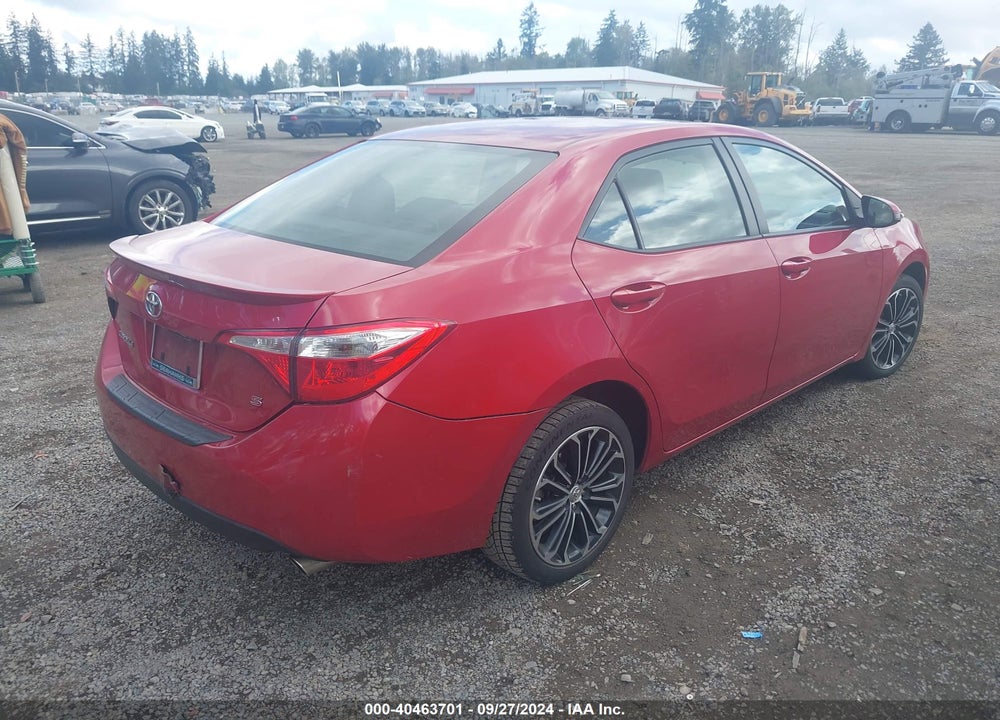 2014 TOYOTA COROLLA S PLUS VIN: 2T1BURHE5EC152502