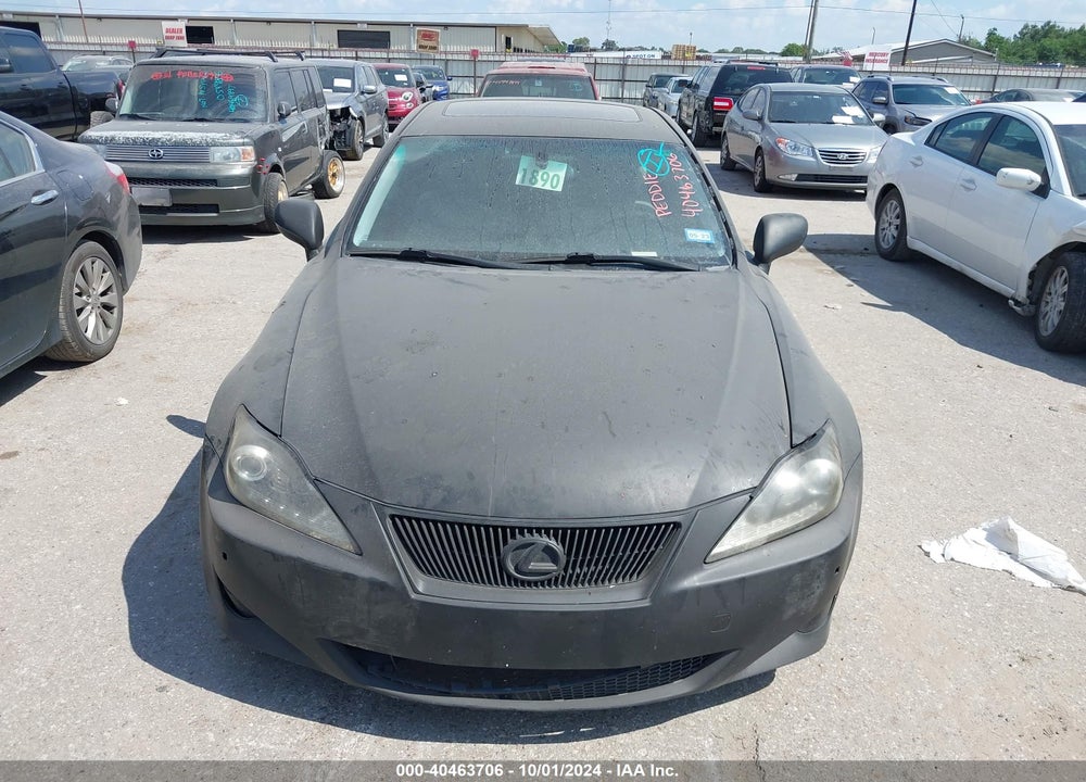 2008 LEXUS IS 250 VIN: JTHBK262082064965