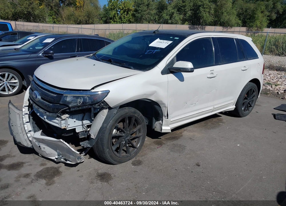 2014 FORD EDGE SPORT VIN: 2FMDK4AKXEBB54526