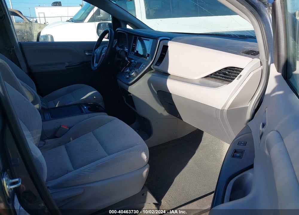 2016 TOYOTA SIENNA LE 7 PASSENGER VIN: 5TDJK3DC6GS130537