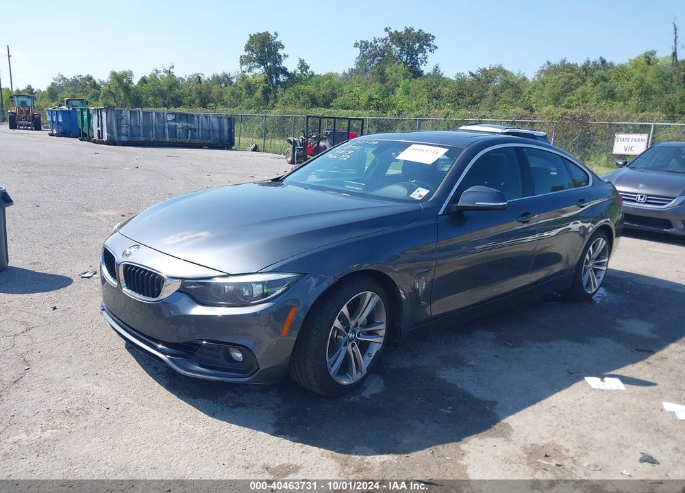 2019 BMW 440I GRAN COUPE VIN: WBA4J5C53KBM66352
