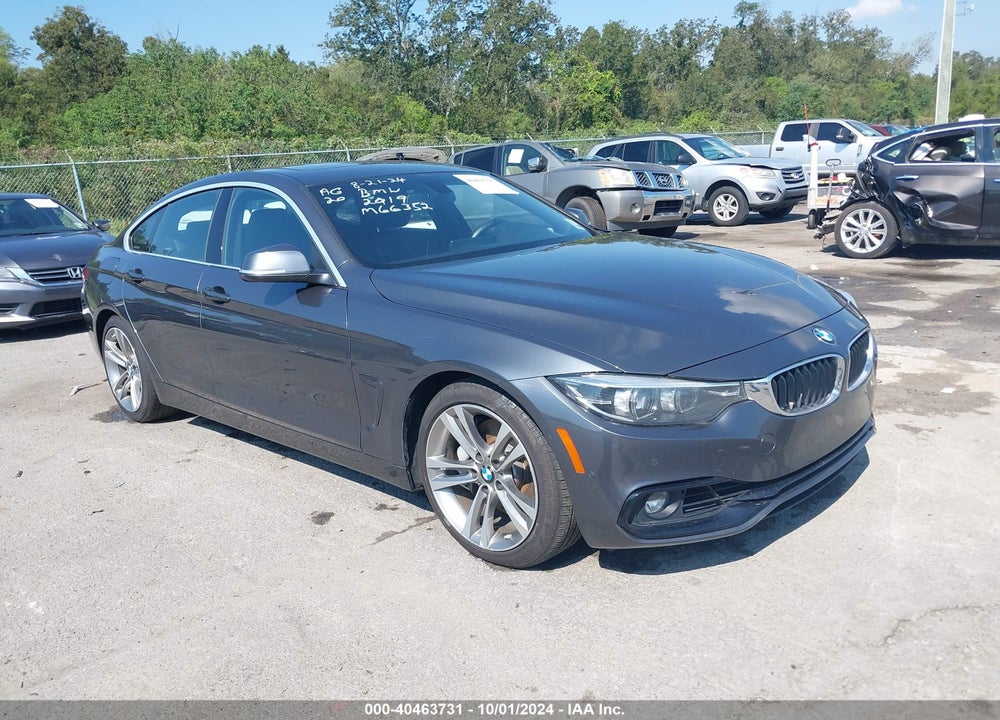 2019 BMW 440I GRAN COUPE VIN: WBA4J5C53KBM66352