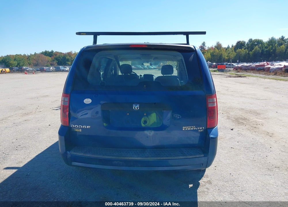 2010 DODGE GRAND CARAVAN SE VIN: 2D4RN4DEXAR399628