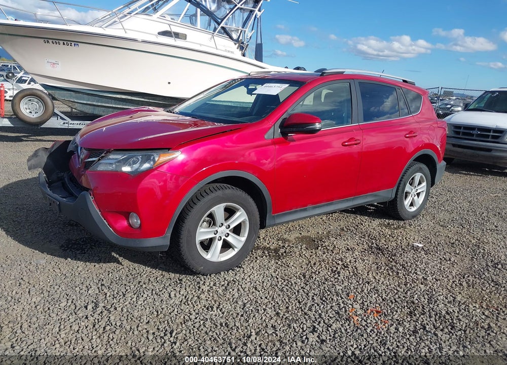 2014 TOYOTA RAV4 XLE VIN: JTMRFREV8EJ002756
