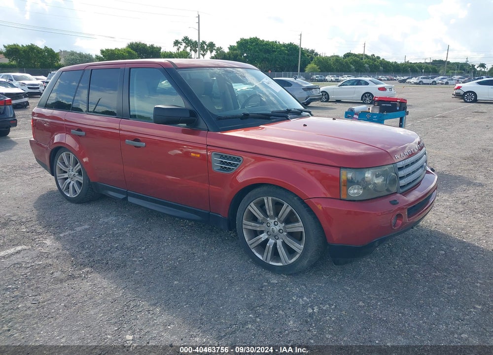2008 LAND ROVER RANGE ROVER SPORT SUPERCHARGED VIN: SALSH23488A142848