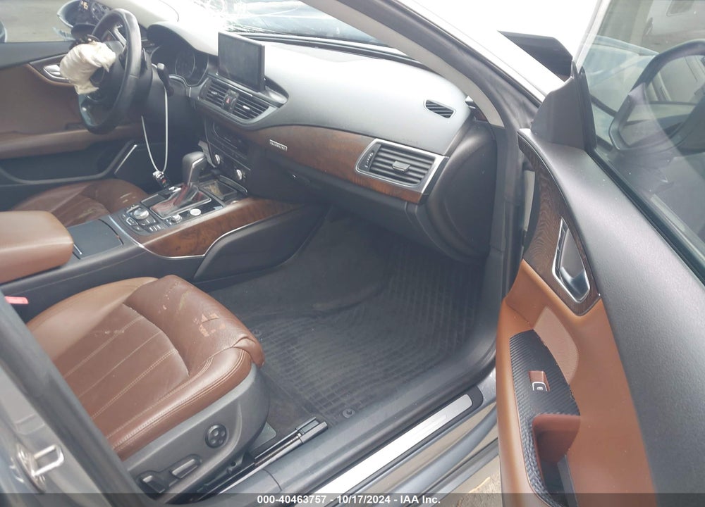 2012 AUDI A7 PREMIUM VIN: WAUSGAFC3CN001143