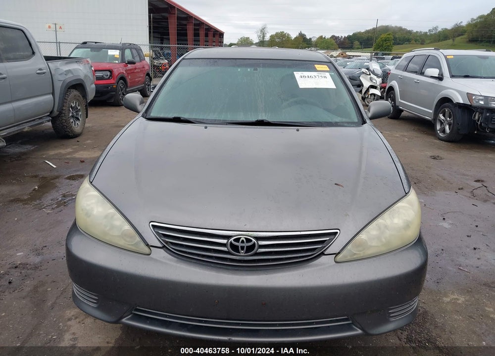 2006 TOYOTA CAMRY LE VIN: 4T1BE32K96U664627