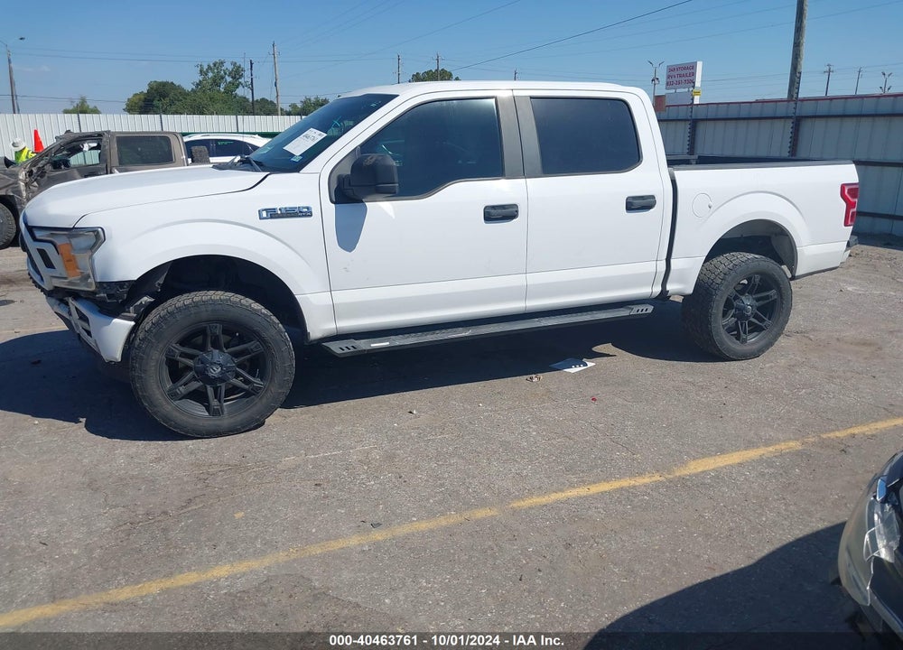 2019 FORD F150 SUPERCREW VIN: 1FTEW1E54KKC30114