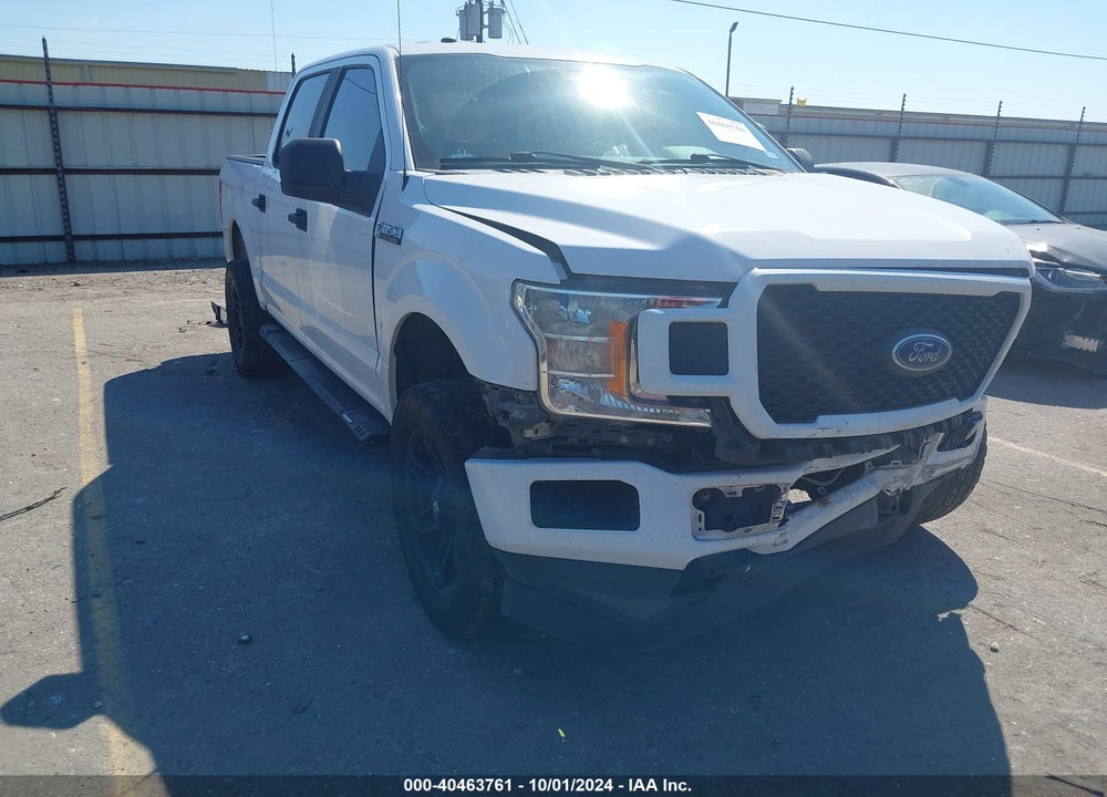 2019 FORD F150 SUPERCREW VIN: 1FTEW1E54KKC30114