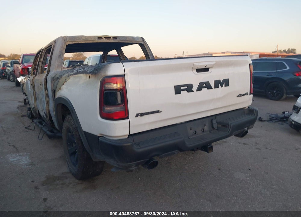 2021 RAM 1500 REBEL 4X4 5'7 BOX VIN: 1C6SRFLT0MN655301