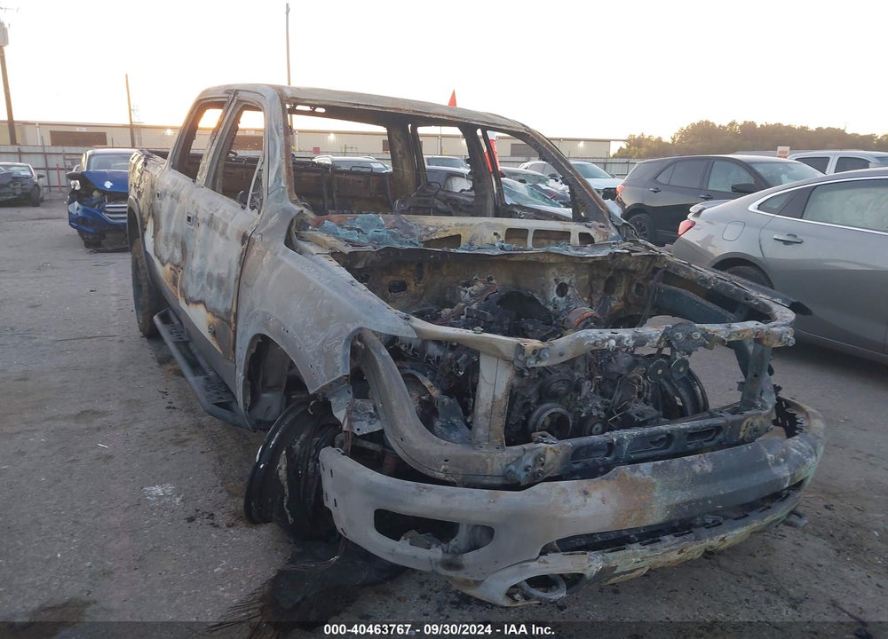 2021 RAM 1500 REBEL 4X4 5'7 BOX VIN: 1C6SRFLT0MN655301