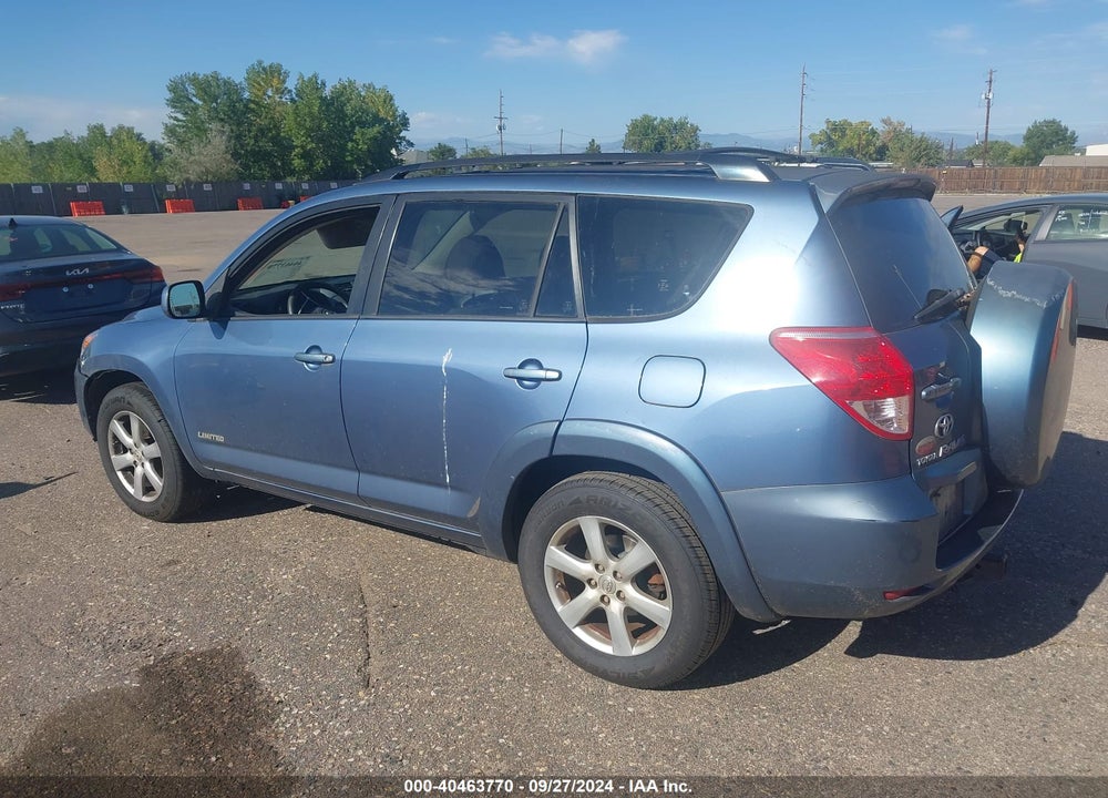 2007 TOYOTA RAV4 LIMITED V6 VIN: JTMZK31V176007592