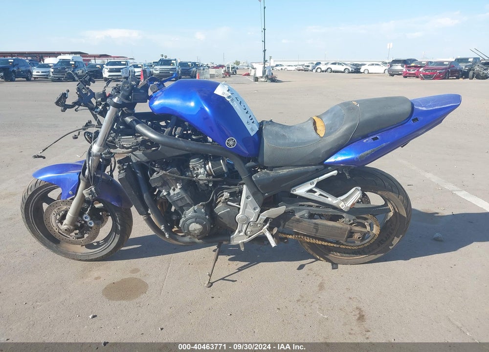 2005 YAMAHA FZS10 VIN: JYARN07E25A011184