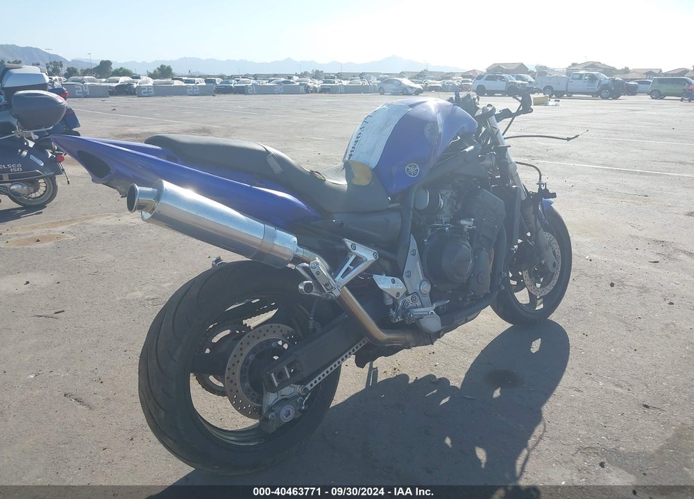 2005 YAMAHA FZS10 VIN: JYARN07E25A011184