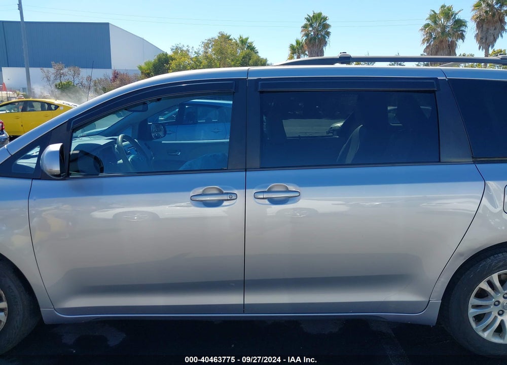 2012 TOYOTA SIENNA XLE V6 8 PASSENGER VIN: 5TDYK3DC7CS250274