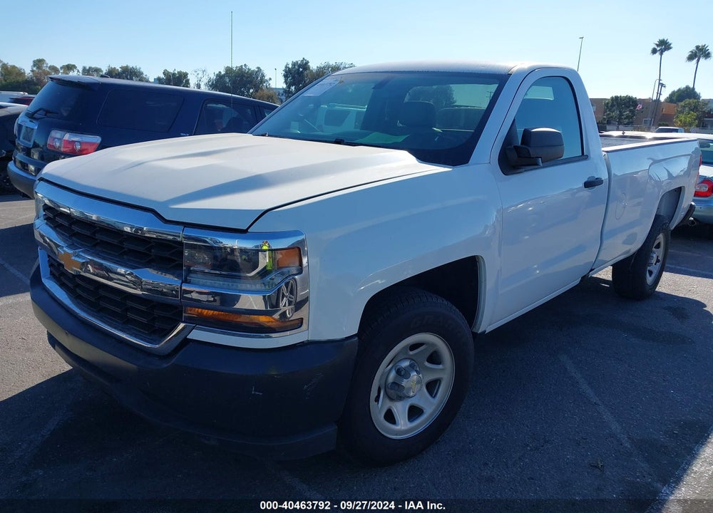 2018 CHEVROLET SILVERADO 1500 WT VIN: 1GCNCNEH2JZ298718