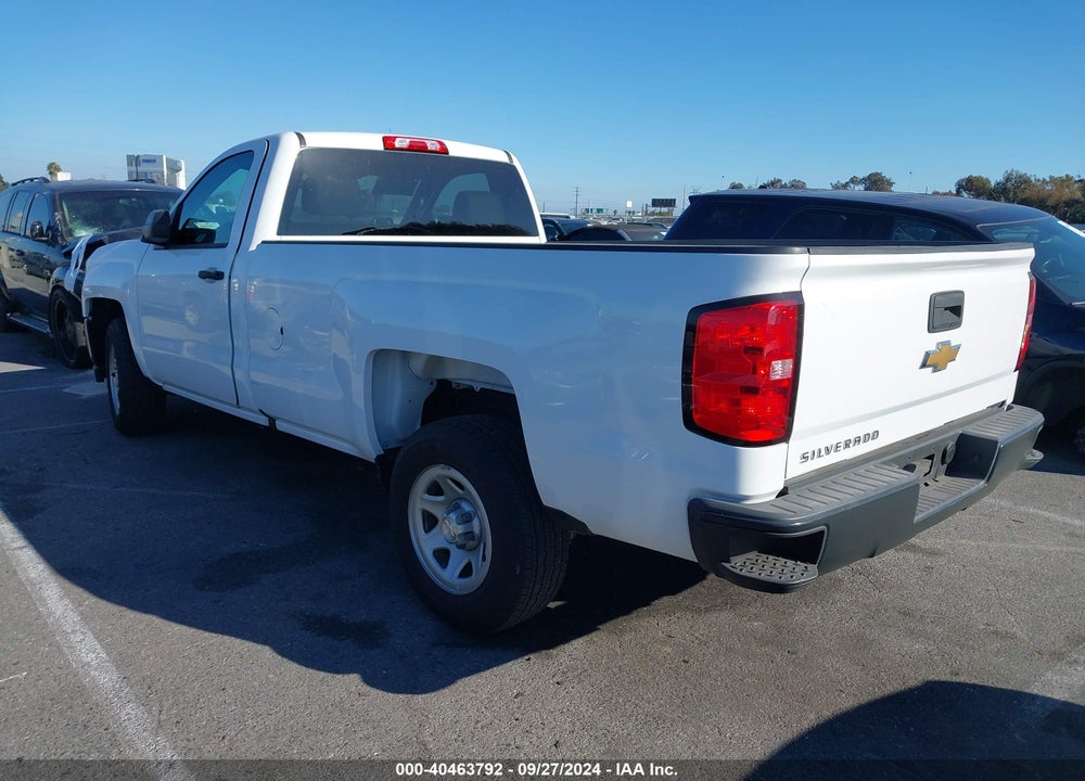 2018 CHEVROLET SILVERADO 1500 WT VIN: 1GCNCNEH2JZ298718